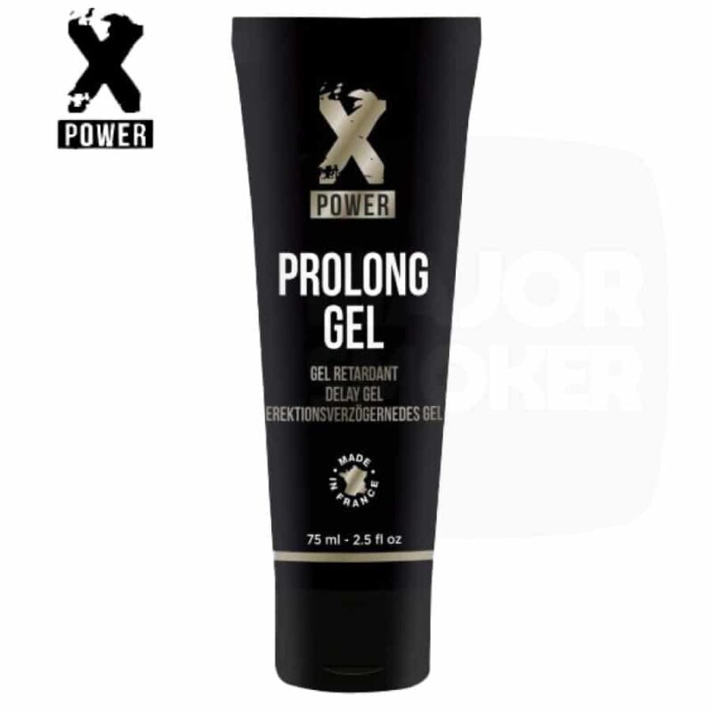 X-Power-Gel-retardant-Prolong-Gel-XPower-75ml-majorsmoker gel retardant, delay gel, produit intime masculin, retard l'ejaculation, lubrifiant, sextoy, gel retardant pour homme