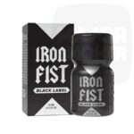 mini poppers Iron Fist Black Label, poppers 10 ml, nitrites de pentyle, sensations intenses, utilisation sûre du poppers, poppers danger, poppers effets, popper iron fist, black label iron fist, poppers iron fist black, mini poppers