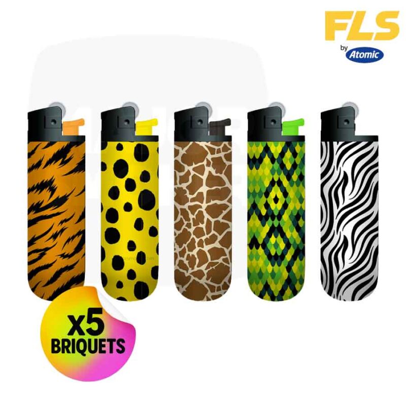Briquets-atomic-FLS-jungle-x5-majorsmoker.com briquet, briquet a pierre, briquet jetable, briquet atomic, briquet fls