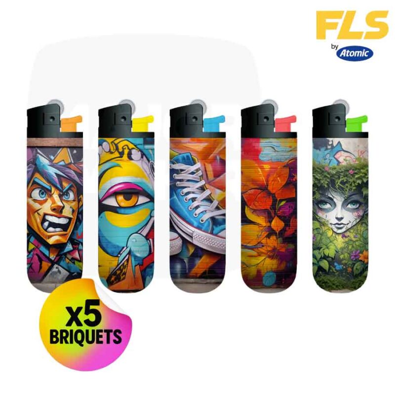 Briquets-atomic-FLS-street-x5-majorsmoker.com briquet, briquet a pierre, briquet jetable, briquet atomic, briquet fls
