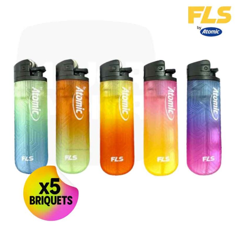 Briquets-atomic-FLS-sunset-X5-majorsmoker.com briquet, briquet a pierre, briquet jetable, briquet atomic, briquet fls