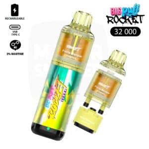 big puff rocket, puff 32000, puf rechargable 32k, puff 2%, grosse puff 20 mg, puff rechargeable nicotine, puff nicotine, puff 15k, puff 32k avec nicotine