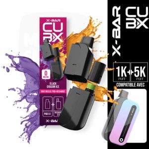 cub-x, cub-x fuit du dragon glacé, fruit du dragon glacé, black dragon ice, recharge x-bar, recharge cub-x, recharge black dragon ice cub-x