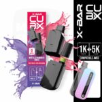 cub-x, cub-x myrtille framboise cerise, mtrtille framboise cerise, recharge x-bar, recharge cub-x, recharge myrtille framboise cerise cub-x