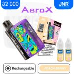 jnr 32000 peach berry, jnr aero x 32 000 peache fruits des bois, aero x 32 000 peach berry, jnr aero x