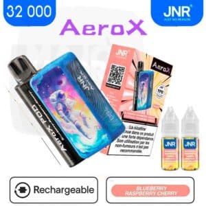 jnr 32000 Blueberry Raspberry Cherry, jnr aero x 32 000 Blueberry Raspberry Cherry, aero x 32 000 Blueberry Raspberry Cherry, jnr aero x