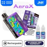 JNR Aero X 32000 | Saveur Blueberry Red Raspberry | Puff Rechargeable 32k
