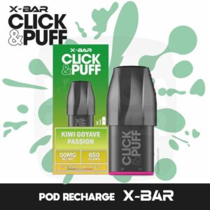 puff click and puff, pod x bar, pod, click and puff kiwi passion goyave, click and puff, pod click and puff, recharge click and puff, x bar click and puff, click and puff x bar, click & puff recharge, recharge click puff