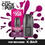 puff click and puff, pod x bar, pod, click and puff myrtille framboise cerise, click and puff, pod click and puff, recharge click and puff, x bar click and puff, click and puff x bar, click & puff recharge, recharge click puff