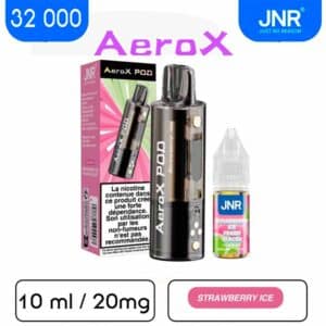 aerox jnr, jnr, JNR, puff rechargeable jnr, aerox, puff aerox, jnr aerox, jnr 32k, 32k jnr, puff jnr, puff 32k jnr, puff rechargeable jnr, jnr puff rechargeable, jnr Strawberry Ice, jnr fraise glacée