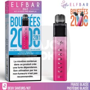 elfbar 2in1, elfbar 2en1, Kit elfbar 2in1, elfbar edition rouge 2in1, elfbar 2000 boufée, elfbar 2 in 1 starter kit, elfbar 2 in 1 kit,elfbar 2en1 kit,elfbar kit edition 2 in 1, elfbar 2in1 Fraise et Pastèque