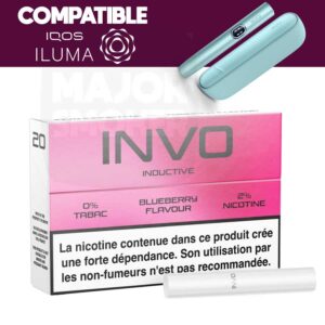 Invo Inductive Blueberry stick Iluma IQOS, Pack Invo Inductive Blueberry 10x20 Iluma, Recharge Invo Inductive Blueberry Iluma One, Invo Blueberry inductive compatible Iluma IQOS France, Stick chauffant Invo Blueberry terea iqos, Invo Blueberry Iluma One France, Cartouche Invo Inductive Blueberry Iluma, Arôme myrtille Invo Iluma terea, Invo Inductive vapeur blueberry Iluma, Stick Invo Blueberry close-up Iluma IQOS, Invo 2 % Blueberry Inductive Iluma, Packaging Invo Blueberry Inductive Iluma, Recharges Invo Inductive myrtille Iluma IQOS, Invo Inductive Blueberry Iluma One prix, Invo Inductive Blueberry iqos france