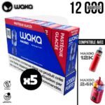 waka maxgo pod pastèque x5, Pod Waka MaxGO pastèque watermelon, Cartouche Waka MaxGO pasteque, pod max go en lot, pods waka max go boite