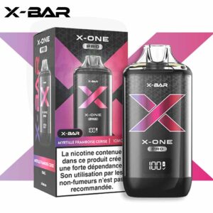 Puff X-Bar X-One Pro saveur myrtille framboise cerise, X-One Pro 15K X-Bar parfum myrtille framboise cerise, Kit X-Bar X-One Pro Myrtille Framboise Cerise rechargeable, x-one pro myrtille framboise cerise pas cher, x-bar x-one pro pas cher, x-bar chicha 15k x-one pro