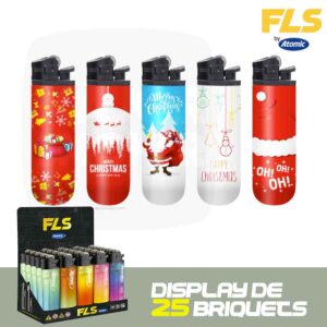 briquet, briquet noel, briquet theme noel, briquet a pierre, briquet jetable, briquet atomic, briquet fls,