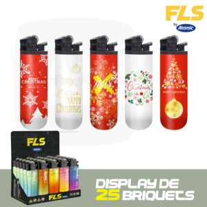 briquet, briquet noel, briquet theme noel, briquet a pierre, briquet jetable, briquet atomic, briquet fls,