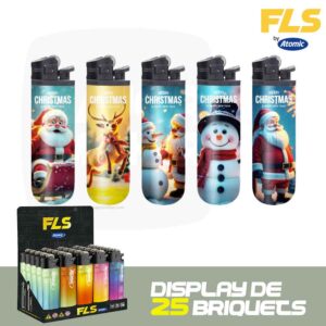 briquet, briquet noel, briquet theme noel, briquet a pierre, briquet jetable, briquet atomic, briquet fls,