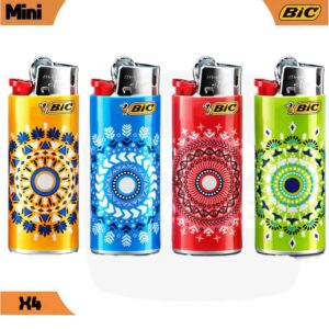 mini briquet, briquet bic, mini briquet bic, briquet bic mini, briquet mini mandala, briquet bic mandala, lot 4 beiquet mini, 4 mini briquet bic
