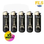 Briquet a Pierre FLS Tour Eiffel x5