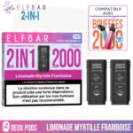 puff rechargeable, puff 2 en 1, puff 2en1, elfbar, puff elfbar, pod elfbar, recharge elfbar 2 en 1, elfbar 2en1, elfbar 2 en 1