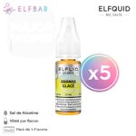 elfliq pineapple ice, elfliq ananas glacé, e liquide elfbar pineapple ice, eliquide elfbar pas cher