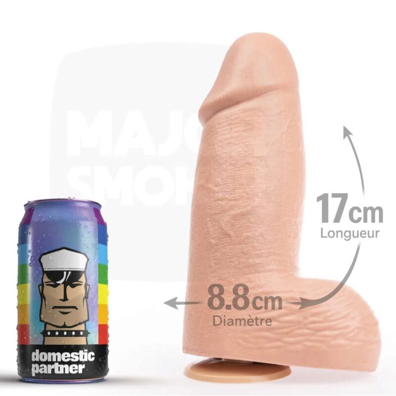 Gode-large-Hans-L-17-x-8.8cm-majorsmoker.com gros dildo, dildo large, gode large, grand gode, grand god, gode 17cm, Gode 20cm