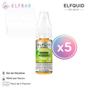 elfliq apple peach, elfliq pomme pêche, e liquide elfbar apple peach, eliquide elfbar pas cher