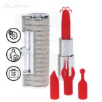 mini vibro, vibro mini, petit vibro, vibro rouge à lèvre, rouge à levre vibro; vibromasseur, petit vibromasseur,