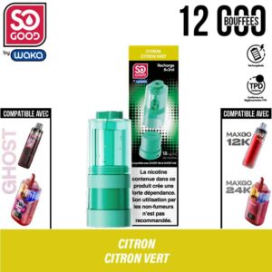 puff waka, waka, so good, puff so good, puff 2 en 1, puff 2en1, recharge waka, pod waka, recharge ghost, pod ghost, citron citron vert, pod citron citron vert ghost, recharge ghost, recharge citron citron vert ghost