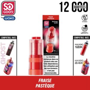 puff waka, waka, so good, puff so good, puff 2 en 1, puff 2en1, recharge waka, pod waka, recharge ghost, pod ghost, fraise pasteque ghost, pod fraise pasteque ghost, recharge fraise pasteque ghost