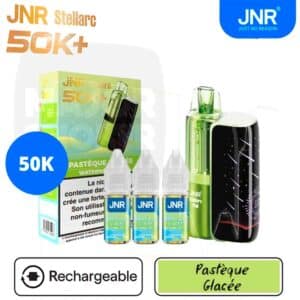 puff jnr, jnr, marque jnr, puff rechargeable jnr, eliquide jnr, jnr eliquide, ecigarette jnr, jnr 50k, 50K jnr, jnr stellarc, stellacr jnr, puff pastèque glacée, jnr pastèque glacée, puff 50k, pastèque glacée jnr