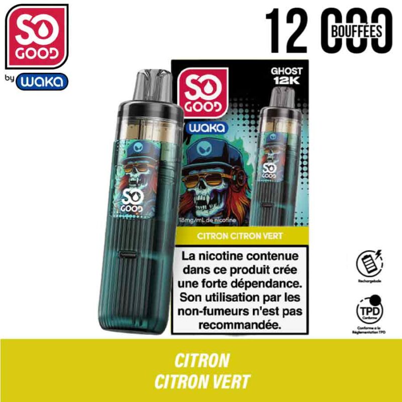 starter-ghost-waka-by-sogood-12k-citron---citron-vert-majorsmoker.com puff waka, waka, so good, puff so good, puff 2 en 1, puff 2en1, puff 12k, waka 12k, puff rechargeable pas cher, puff rechargeable, puff rechargeable waka, puff ghost, waka ghost, puff waka ghost, so good ghost, citron citron vert, puff citron citron vert, citron citron vert waka, citron citron vert so good