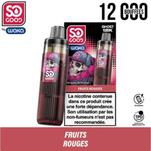 puff waka, waka, so good, puff so good, puff 2 en 1, puff 2en1, puff 12k, waka 12k, puff rechargeable pas cher, puff rechargeable, puff rechargeable waka, puff ghost, waka ghost, puff waka ghost, so good ghost, fruits rouges, puff fruits rouges, fruits rouges waka, fruits rouges so good