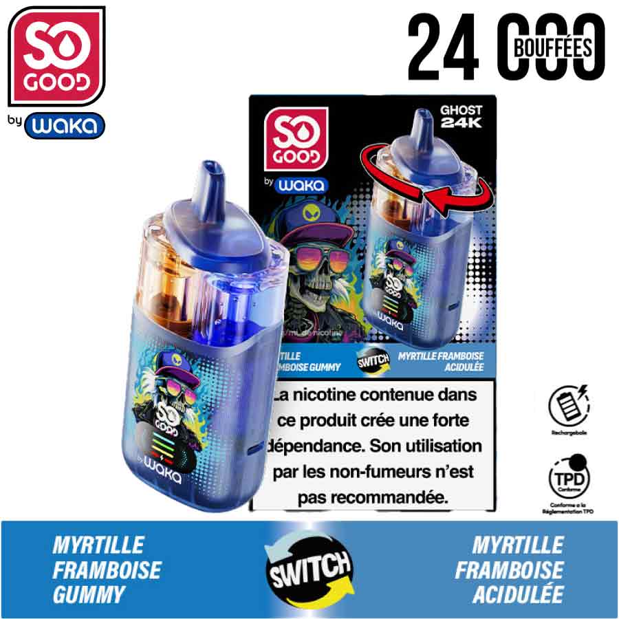 waka-so-good-ghost-starter-24k-myrtille-framboise-gummy---myrtille-framboise-acidulée-majorsmoker.com puff waka, waka, so good, puff so good, puff 2 en 1, puff 2en1, puff 24k, waka 24k, puff rechargeable pas cher, puff rechargeable, puff rechargeable waka, puff ghost, waka ghost, puff waka ghost, so good ghost, puff myrtille framboise acidulée, puff myrtille framboise gummy