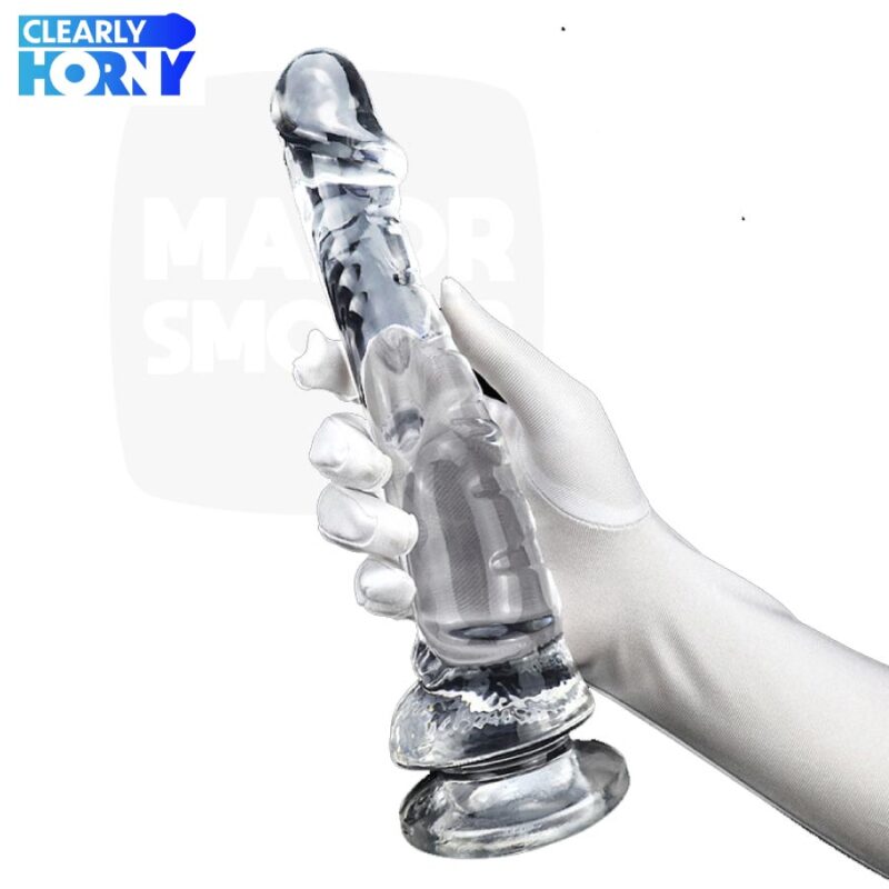Gode-TRANSPARENT-Tigstrike-L-20-x-4.8cm-majorsmoker.com gode realiste, god realiste, gode realistic, gode ultra realiste, godes realiste, gode realist, gode ventouse realiste, god ventouse realiste, meilleur gode realiste, gode realiste silicone,, god transparent, god réaliste transparent, gode transparent