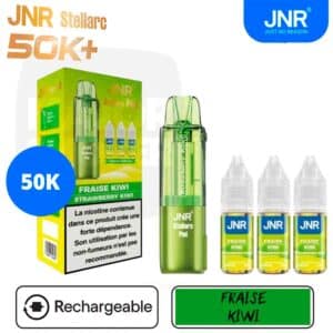 puff jnr, jnr, marque jnr, puff rechargeable jnr, eliquide jnr, ecigarette jnr, jnr 50k, 50K jnr, jnr stellarc, stellacr jnr, jnr stellarc 50k, jnr fraise kiwi, jnr stellarc fraise kiwi