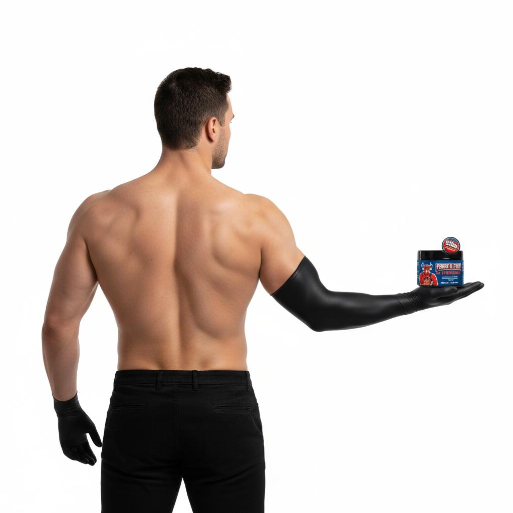 homme pret pour lubrifiaction