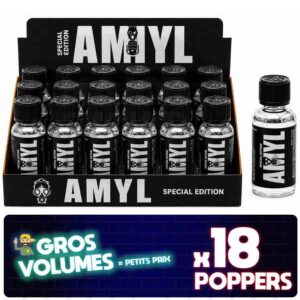 Poppers Amyl Spéciale Édition 30 ml x18