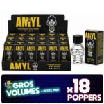 Poppers Amyl Silver Skull 15 ml x18