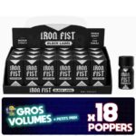 iron fist mini black label, petit iron fist noir 10ml, mini iron fist black
