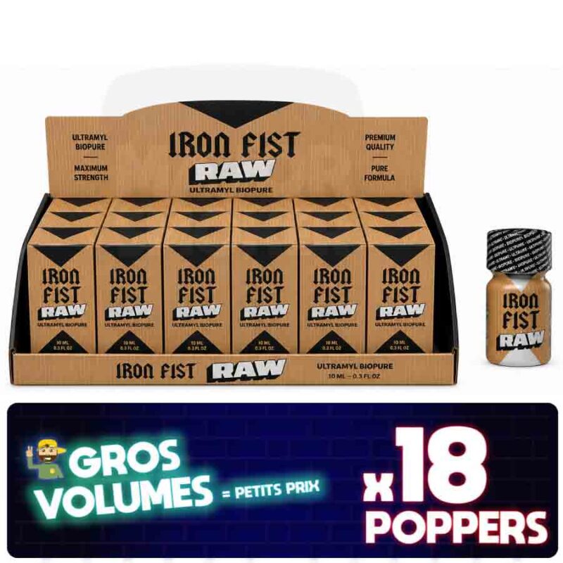 petit poppers iron fist raw, iron fist raw 10ml