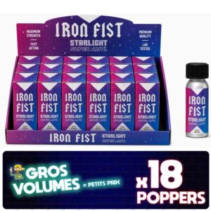 poppers iron fist starlight 24ml