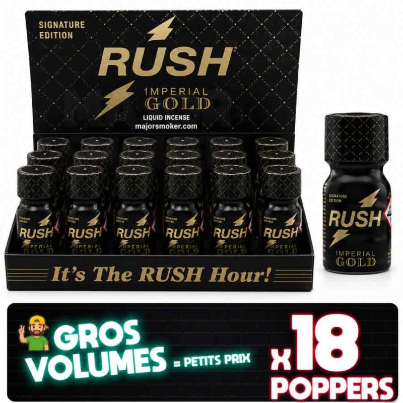 Poppers-RUSH-IMPERIAL-GOLD-signature-10ml-x18-display-majorsmoker.com rush, poppers rush, rush poppers, poppers display, display poppers, display poppers rush, poppers rush display imperial gold poppers rush, poppers imperial gold rush, imperial gold rush poppers, imperial gold rush