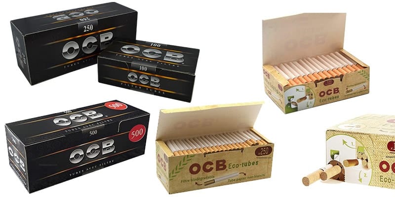 Prix tube à cigarette OCB