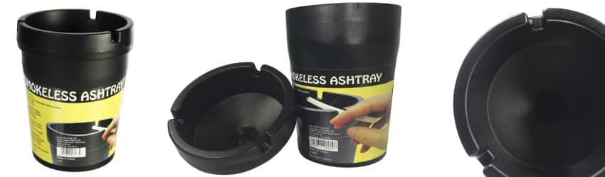 Cendrier smokeless, cendrier anti-fumé de cigarette, anti odeur, sans fumé, odeur de cigarette, cendrier pas cher, odeur de tabac, cendrier aspire fumé, cendrier smokeless anti fumé