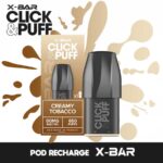 pod creamy tobacco click and puff, click and puff pod creamy tobacco
