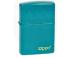 Briquet Zippo bleu turquoise