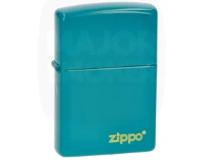 Briquet Zippo bleu turquoise