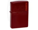 Briquet Zippo couleur rouge merlot