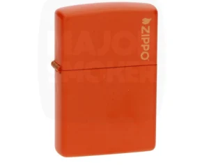 Briquet Zippo orange mat